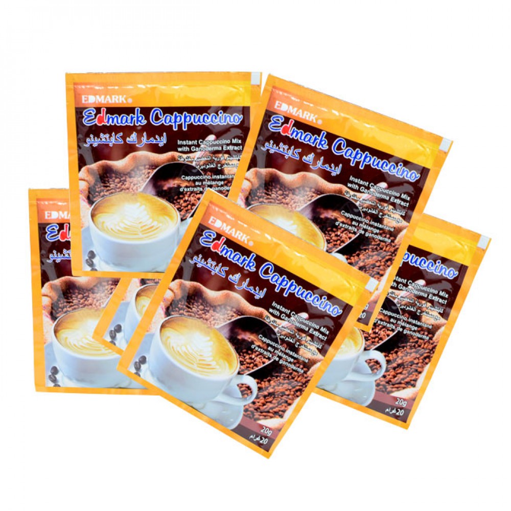 كابتشينو مع فطر الجانوديرما كابتشينو مع فطر الجانوديرما