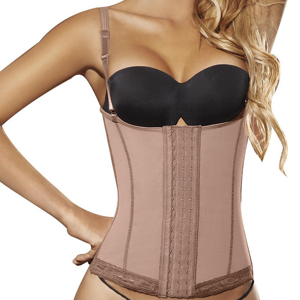 مشد ان شيري 5173 نصف كامل من البورنيت والليكرا بدون أفخاذ مع حلقات الربط مشد ان شيري 5173 نصف كامل من البورنيت والليكرا بدون أفخاذ مع حلقات الربط