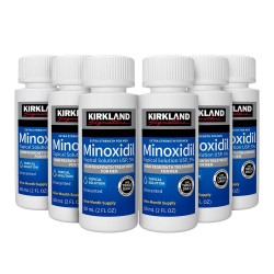 قطرات الـمينوكسيديل 5% لإعادة إنبات الشعر للرجال من شركة كيركلاند