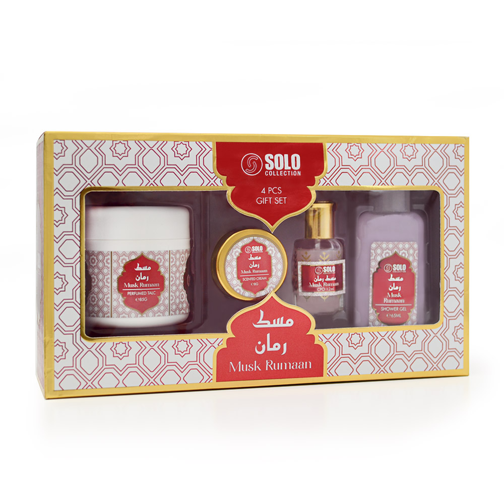 مجموعة العناية الفاخرة مسك رمان من سولو كولكشن مجموعة العناية الفاخرة مسك رمان من سولو كولكشن
